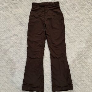 Schoeller Snow Ski Pants Black Women Size 8 Hiking